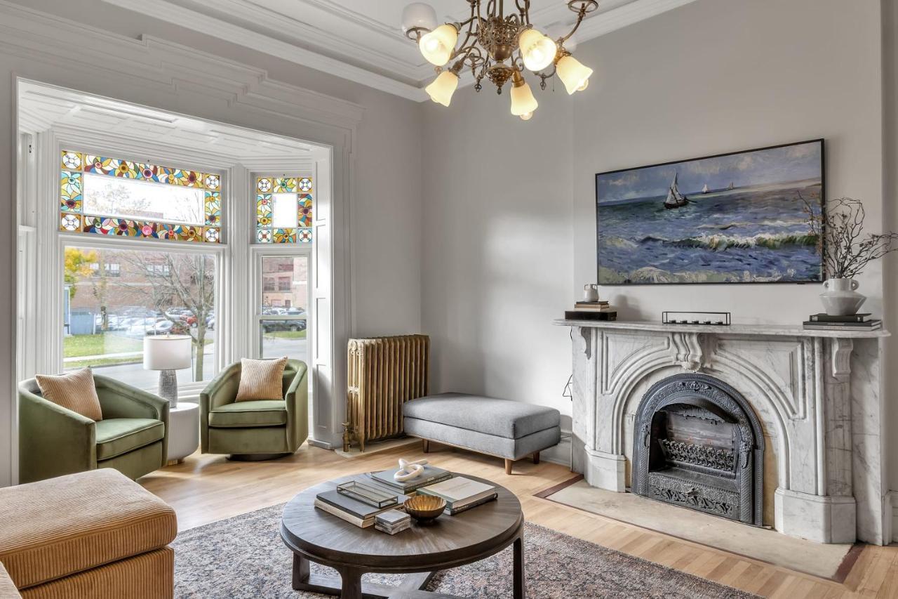 Spacious Second Empire Suite At The Platt Mansion Buffalo Exterior photo